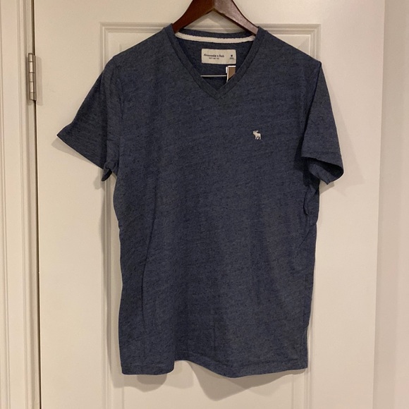 Abercrombie & Fitch Other - Heather blue Abercrombie & Fitch short sleeved V neck T-shirt